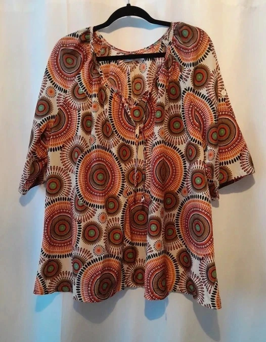 Tunique pour femme, bohème, Marque : H-3, Taille T3